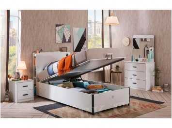 Παιδικό κρεβάτι με αποθηκευτικό χώρο WH-1705  | Cilek