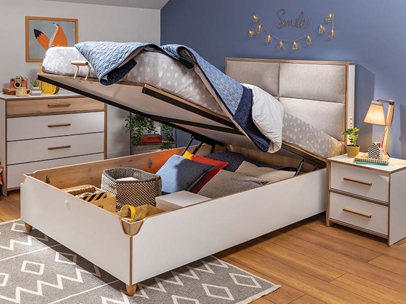 Παιδικό Κρεβάτι με αποθηκευτικό χώρο MD-1707 USB CHARGING | Cilek